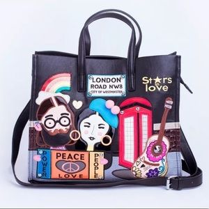 New Chic Vintage Inspired Embroidered Large Tote